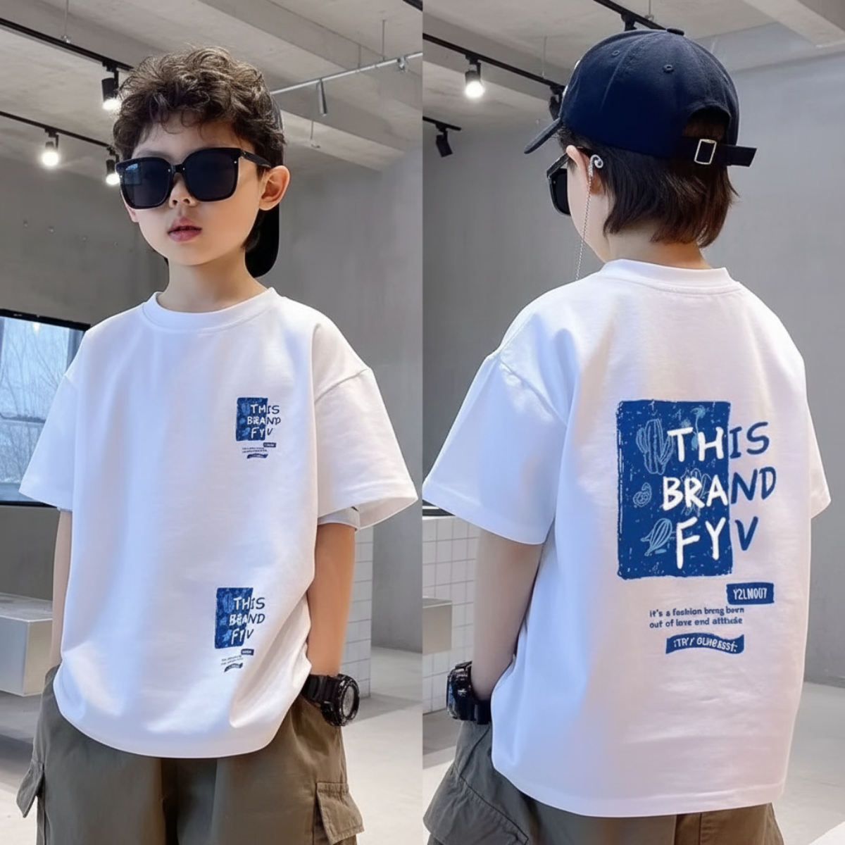 BrightTees – Comfortable & Colorful – Loose-Fit Printed T-Shirt