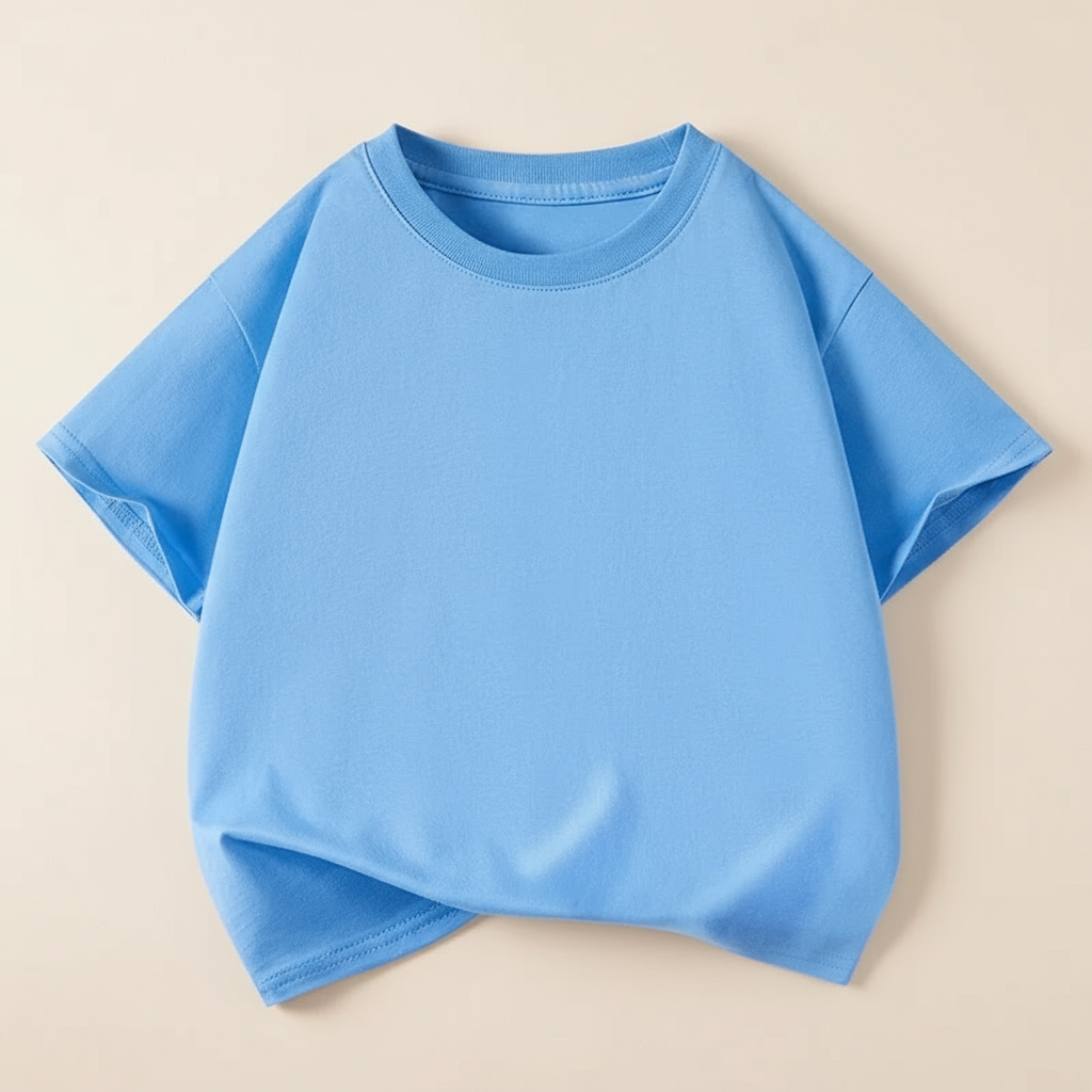 SimpleWear – Casual & Soft – Relaxed Fit T-shirt with Round Neck
