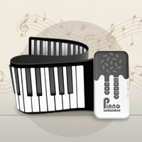 Thumbnail for Roll-up Piano Keyboard – Creative & Educational – Foldable Piano