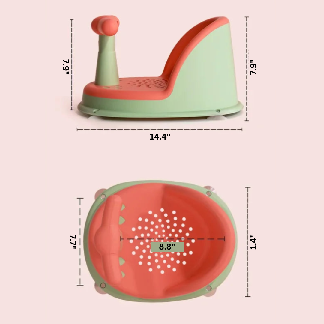 LumaLieve – Safe & Comfortable – Ergonomic Baby Bath Seat