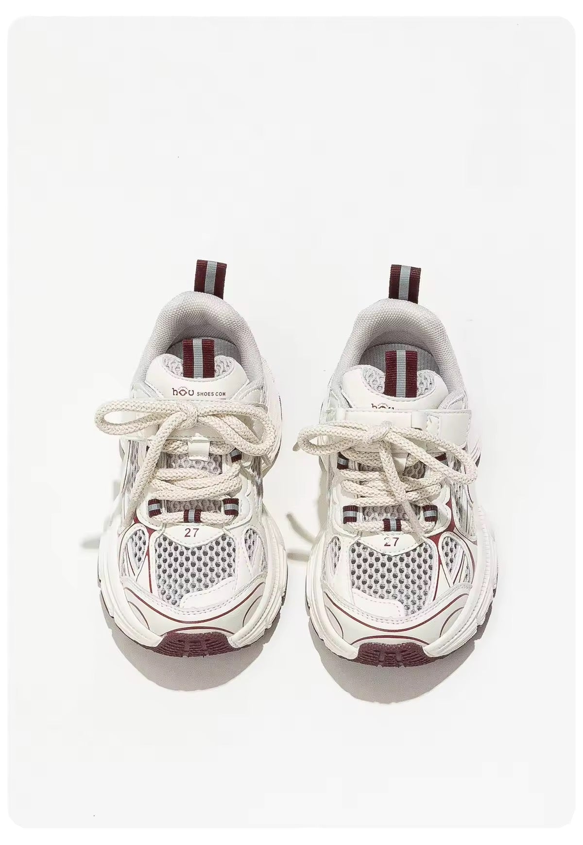 Mini Fashion – Breathable & Lightweight – Bordeaux Kids' Sneaker