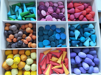 Thumbnail for Rainbow Blocks™ – Creative Coloring Fun – Wooden Coloring Play Set