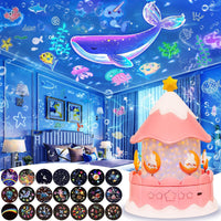 Thumbnail for CosmoGlow – Dreamy & Creative – Galaxy Projector Night Light with 360° Rotation