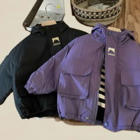 Thumbnail for LiloWear – Windproof & Water-repellent – Children's Windbreaker with Hood