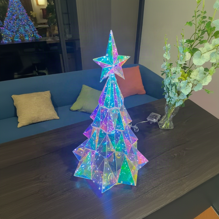 CrystalGlow – Festive & Charming – Decorative LED Christmas Tree