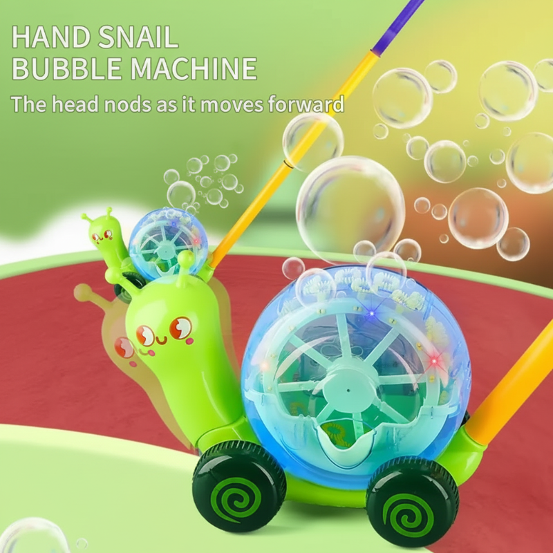 BubbleBuddy – Fun & Interactive – Snail Bubble Blower