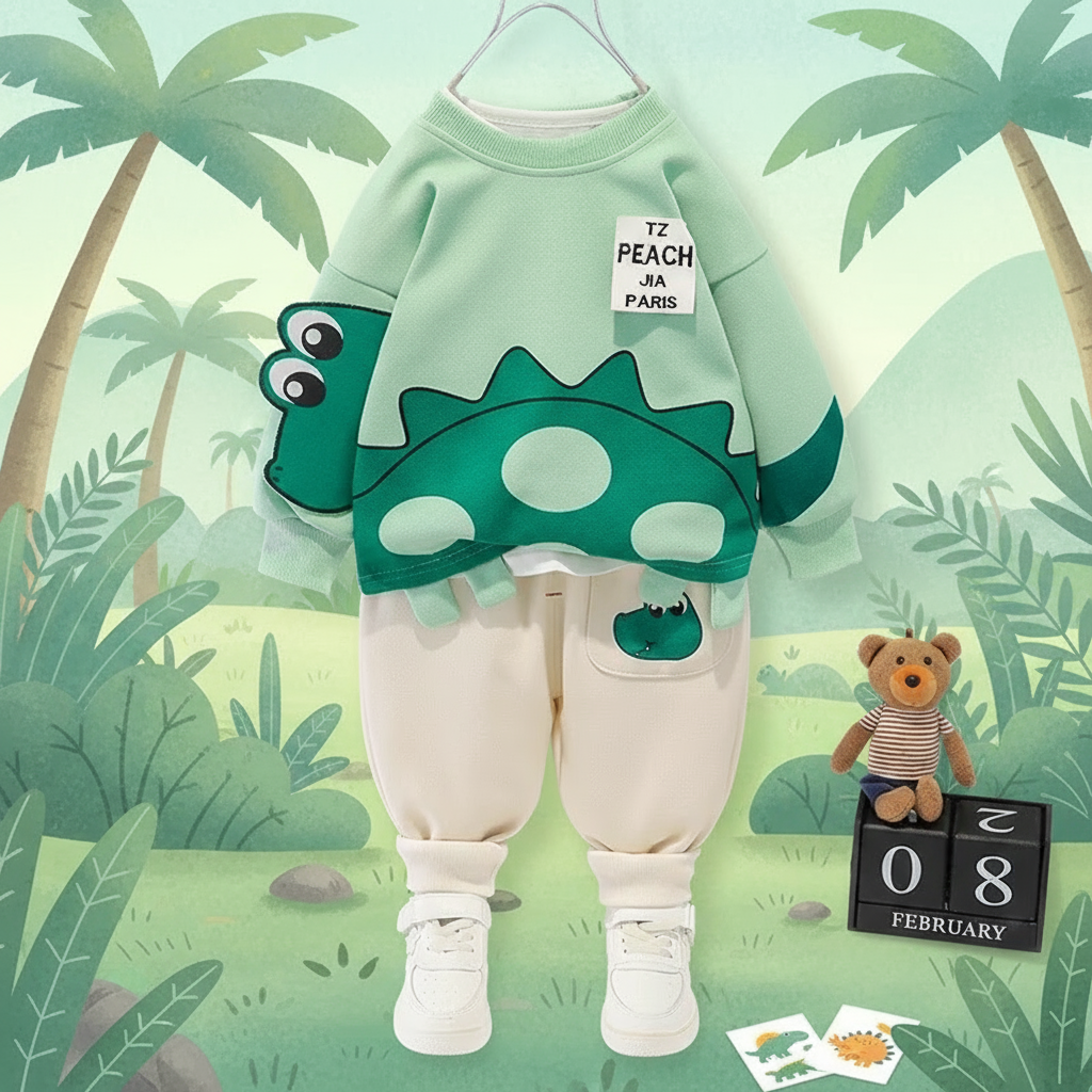 Mini Fashion™ - Warm & Soft – Two-Piece Children's Clothing Set