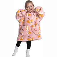 Thumbnail for HappySnug – Cute and comfortable – Children's blanket with hood