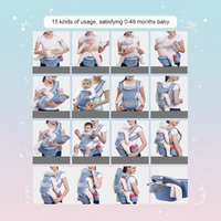 Thumbnail for CozyCarry – Convenient & Adjustable – 3-in-1 Baby Carrier