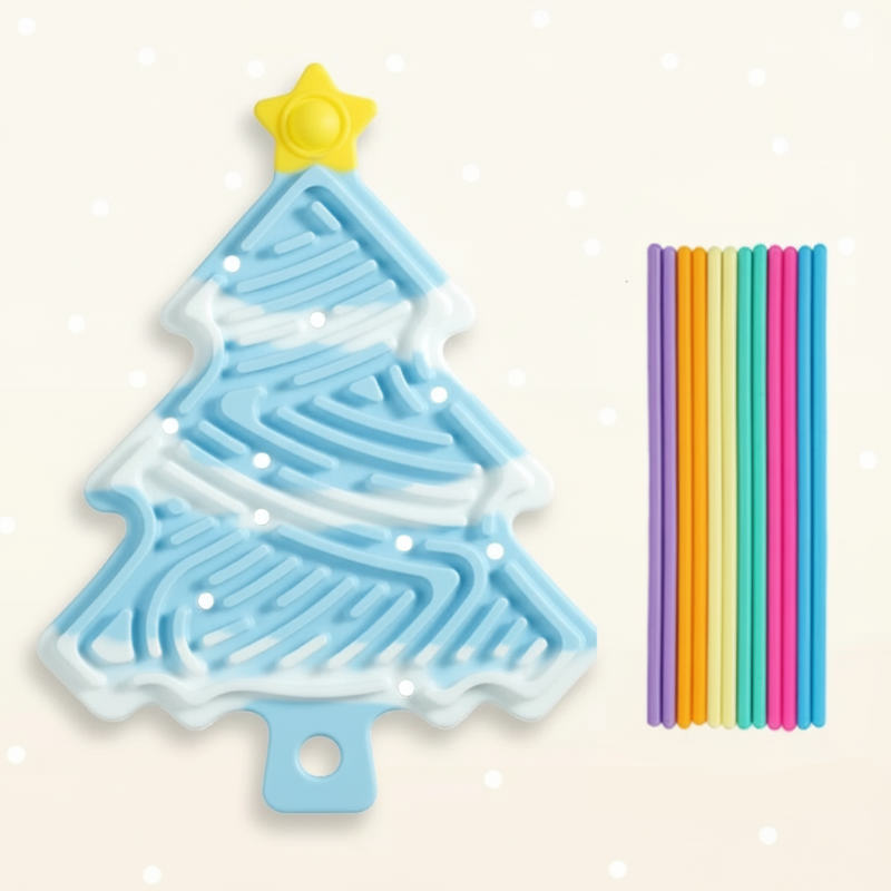 FidgetFrost – Playful & Soft – Silicone Busy Board