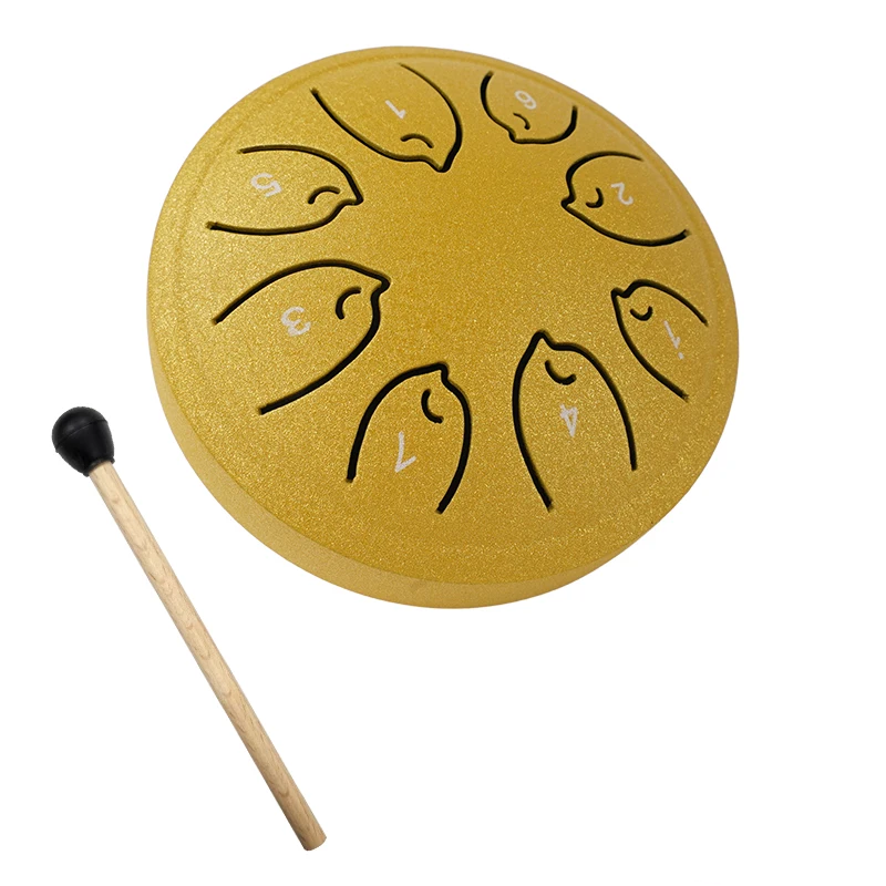 TinyHarmony – Compact & Musical – 8-Note Tongue Drum