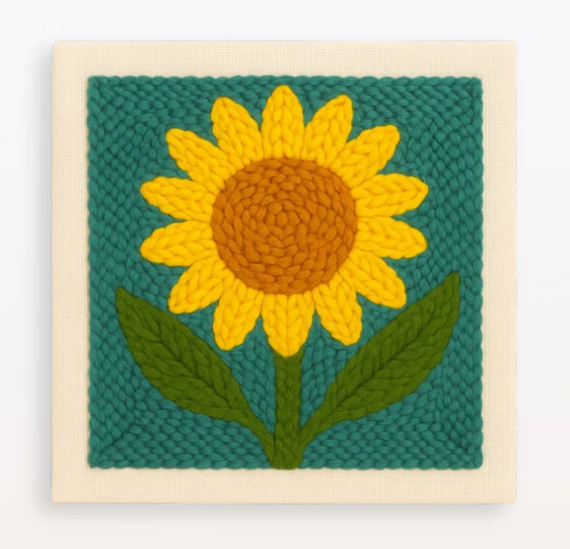 ThreadArt – Handmade & Colorful – Animal Embroidery Kit