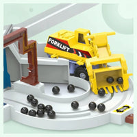 Thumbnail for WorkZone – Imaginative & Fun – Electric Construction Race Set