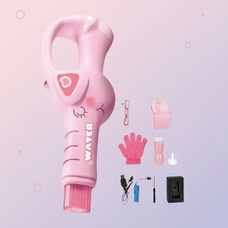Electric Bubble Maker – Rechargeable & With Lights for Kids
