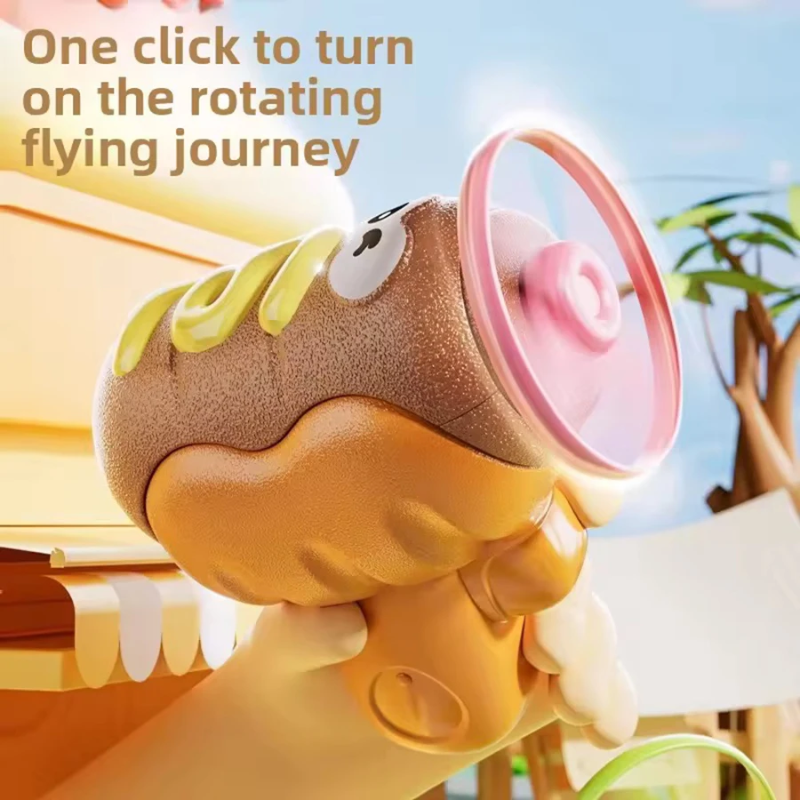 Flying Disk Toy – Creative & Active – Gyro Gun