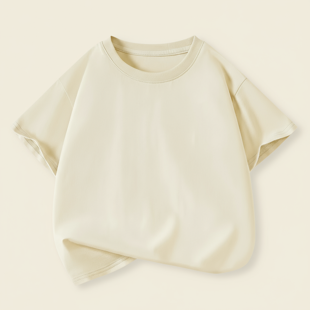 SimpleWear – Casual & Soft – Relaxed Fit T-shirt with Round Neck