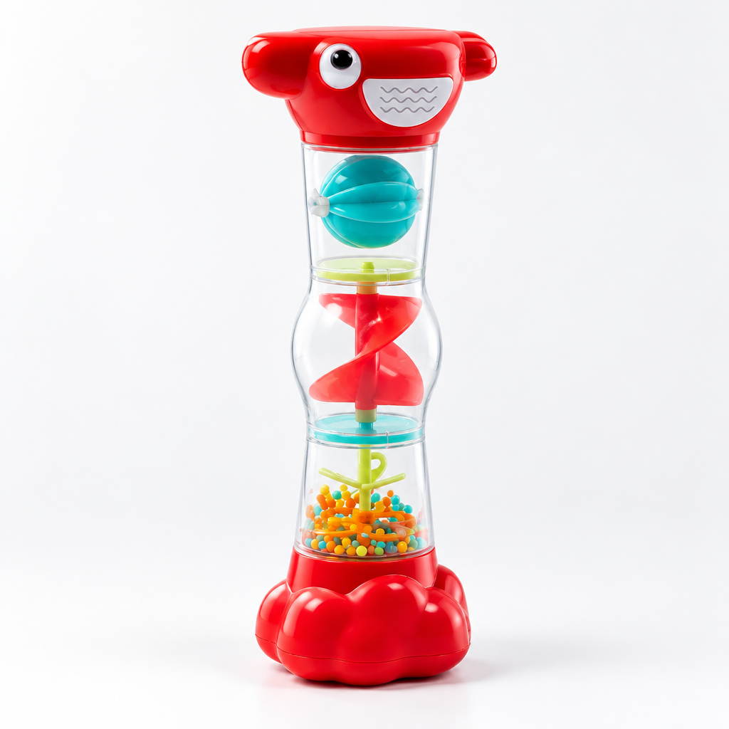 SensoryTube – Colorful & Educational – Sensory Rainbow Pipe Rattle