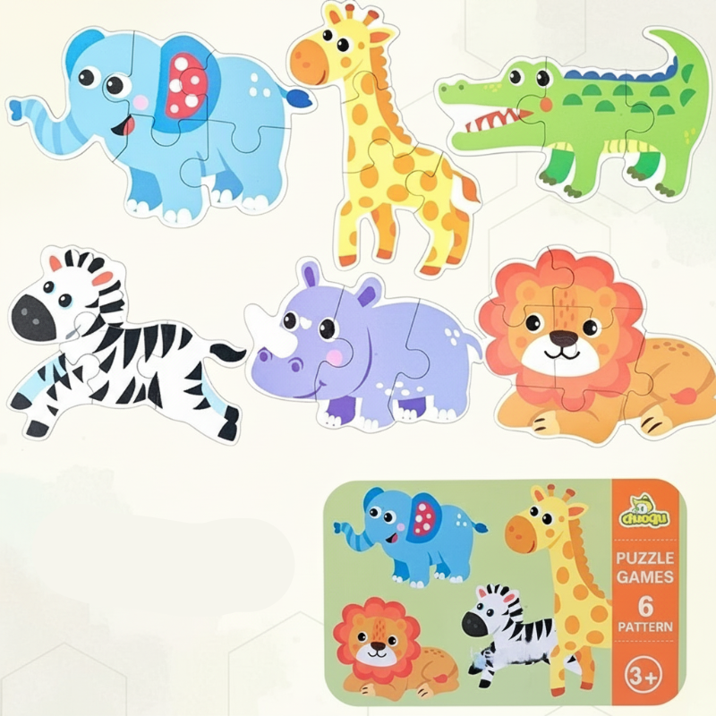 BrainBox – Learning & Playing – 3D Wooden Puzzle