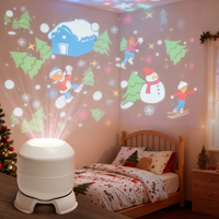 Thumbnail for FrostyLight – Magical & Atmospheric – Rotating Projector Lamp (Christmas & Halloween)