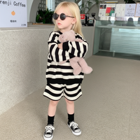 Thumbnail for LittleStyle – Soft & Comfortable – Striped Cotton Comfy Set