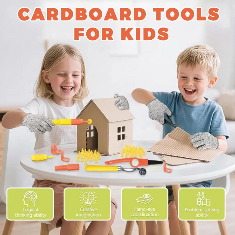 ToolMaster – The Ultimate Tool Set for Cardboard Builders – Kids' Tool Set