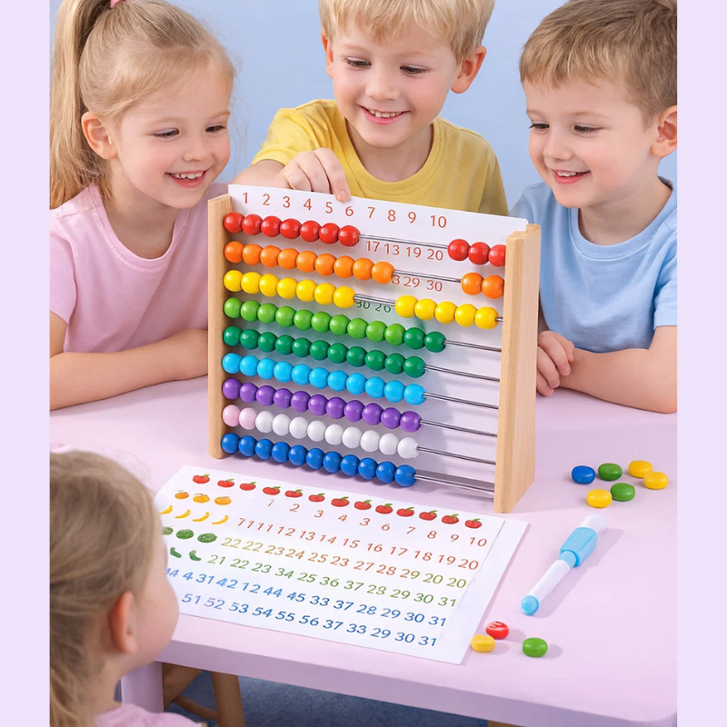 Woods™ - Count and Learn - Wooden Abacus