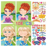 Thumbnail for Funny Faces™ – Animal Fun & Sticky Fun - Reusable Sticker Book