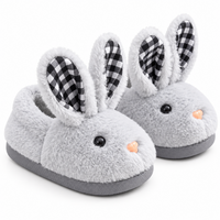 Thumbnail for BunnyToes – Soft & Warm – Plush Rabbit Slippers
