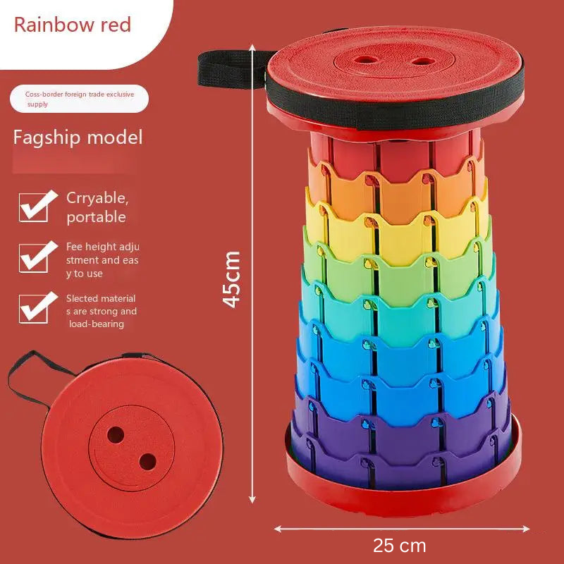 QuickSit - Fast & Sturdy - Colorful Folding Stool