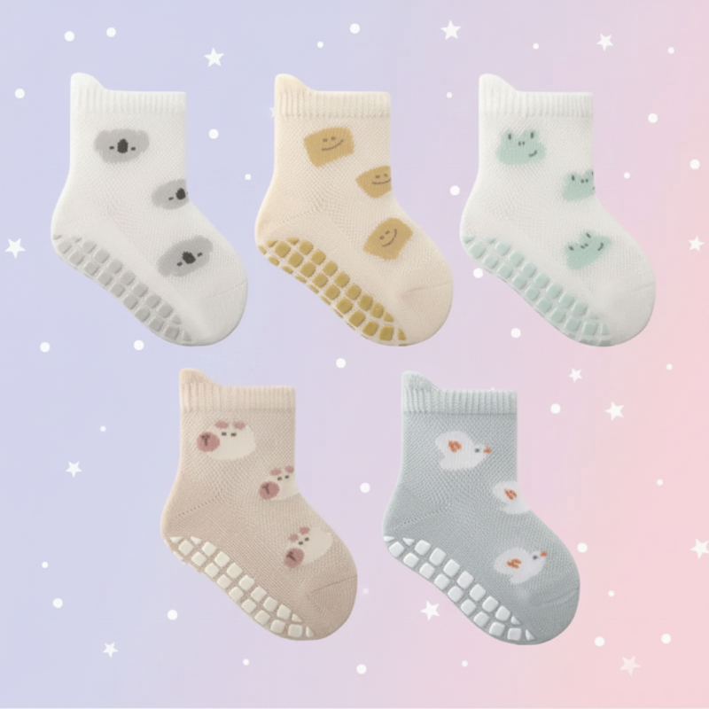 Soft Grip Socks – Soft & Practical – Baby Non-Slip Socks
