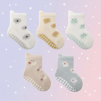 Thumbnail for Soft Grip Socks – Soft & Practical – Baby Non-Slip Socks