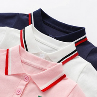 Thumbnail for PetitJoy – Comfortable & Stylish – Cherry-Print Polo Dress