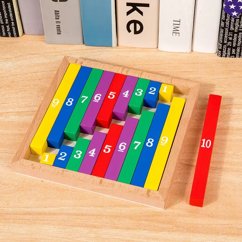 TinyMath – Educational & Informative – Wooden Number Math Board