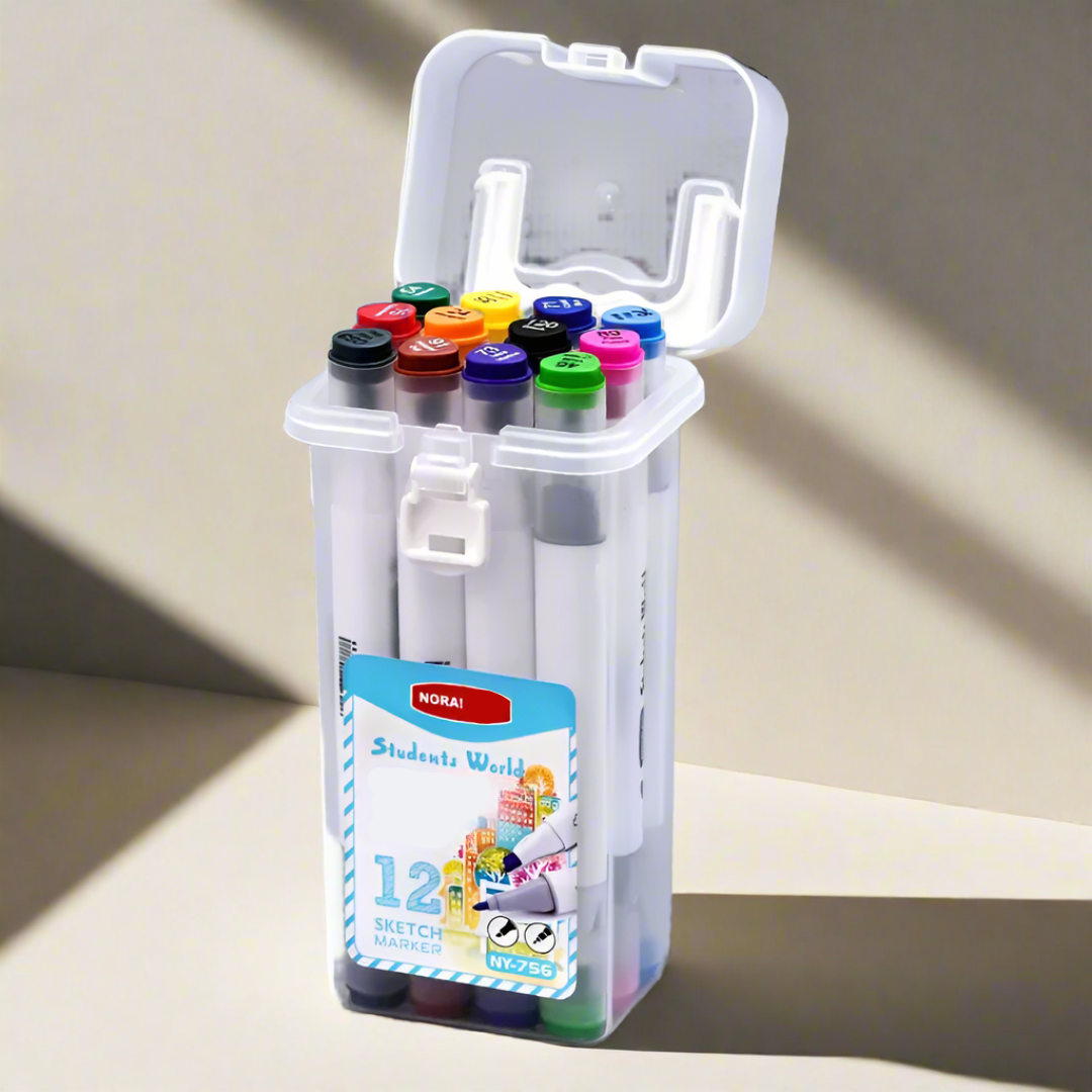 HighlightPro – Double & Colorful – Odorless & Washable School Markers