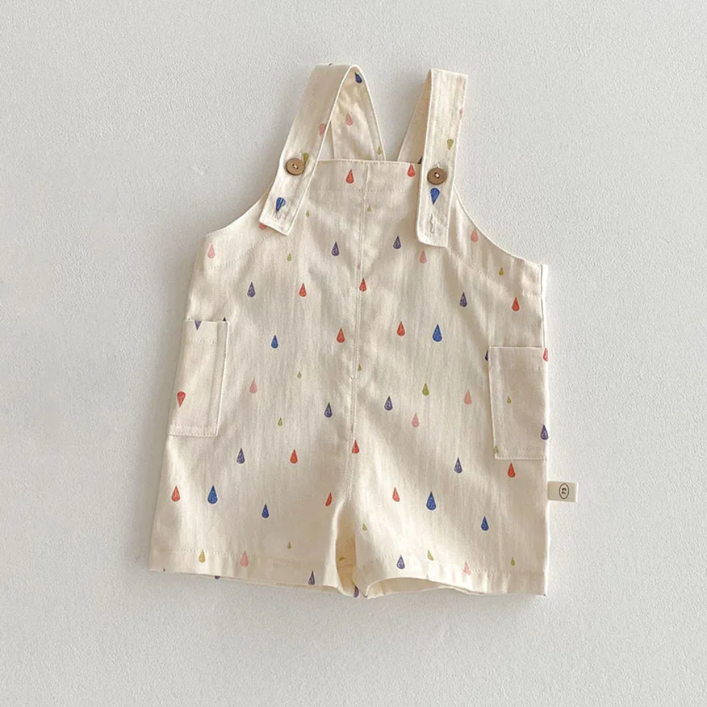 TinyStyle – Playful & Comfortable – Children's Overalls with Print