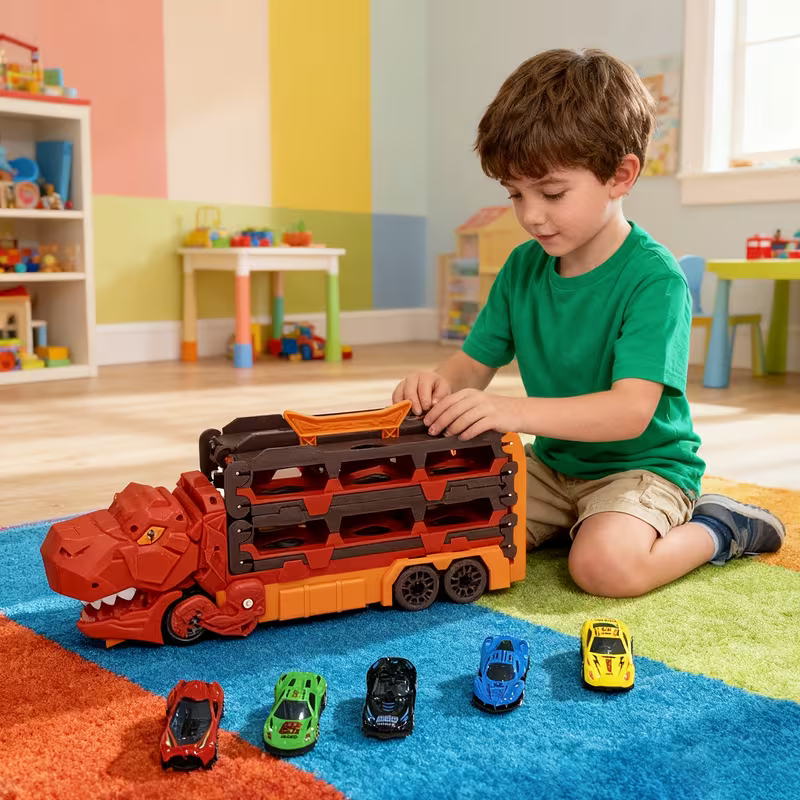 JurassicTruck™ – Cool & Fun – Foldable Dino Transport Cart