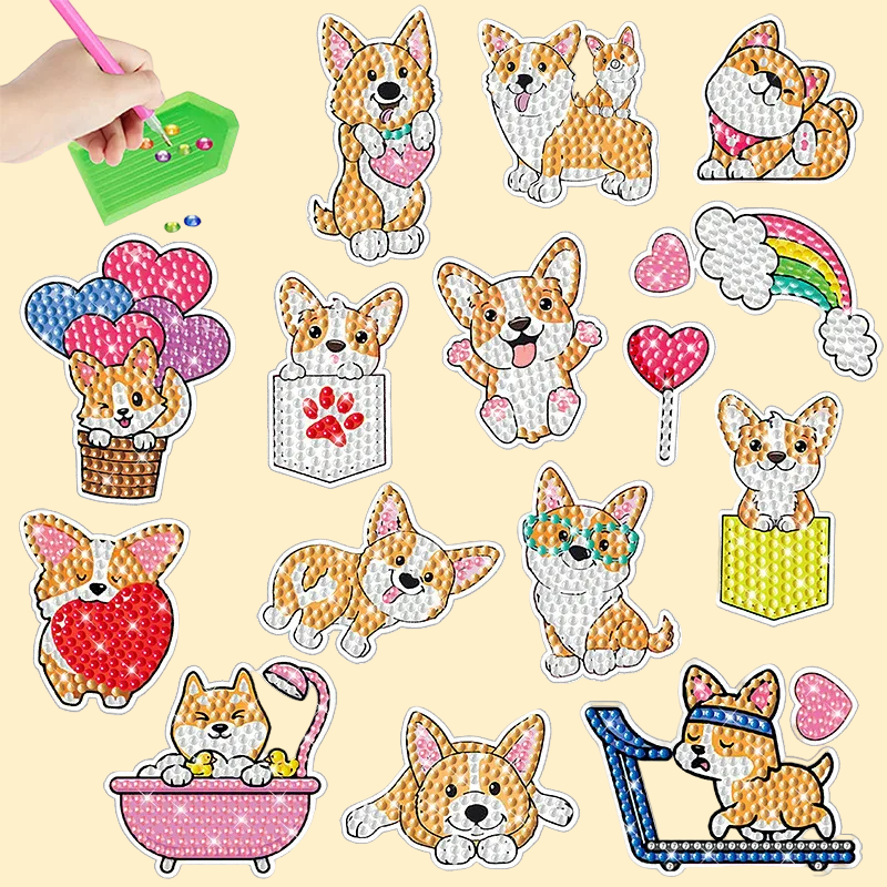 GemArt – Shady & Shiny – Diamond Painting Stickers