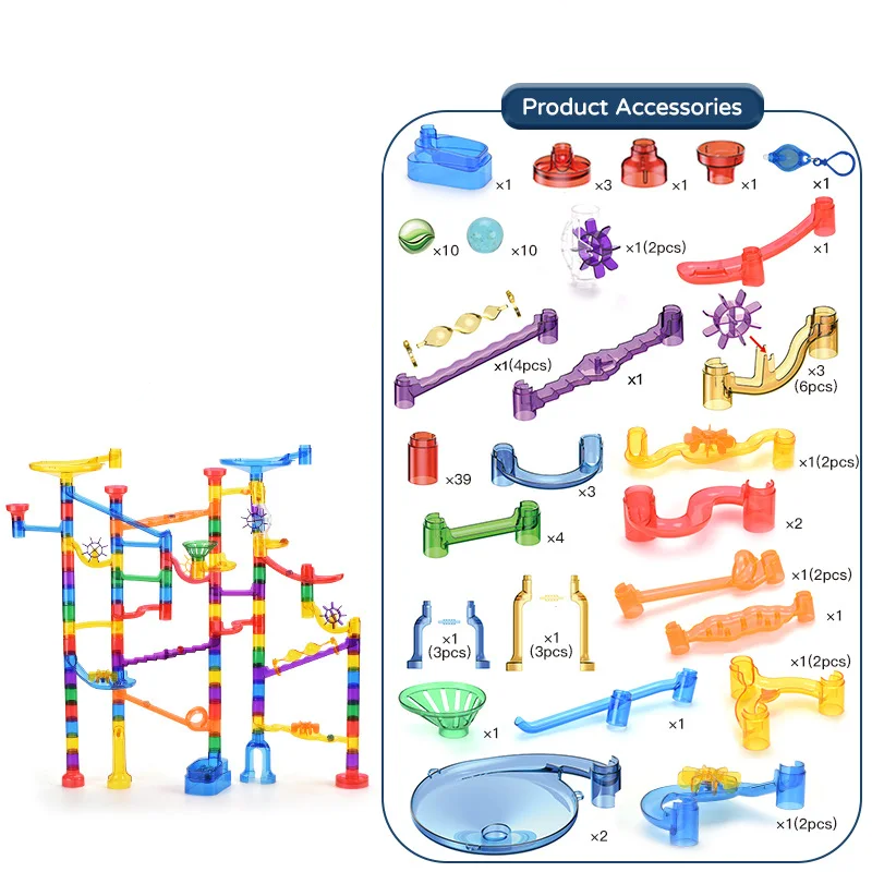 MarbleRun – Safe & Educational - Marble Track Construction Set