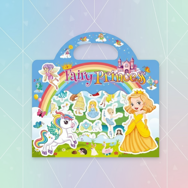 StickerFun – Colorful & Educational - Reusable Sticker Book