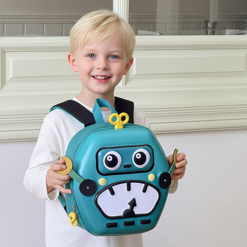 MiniBot – Cool & Practical – Kids' Backpack with Robot Design