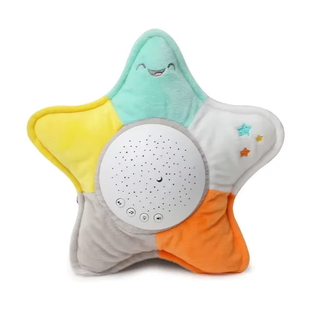 StarPlush – Soft & Soothing – Cuddly Toy with Night Light Projector