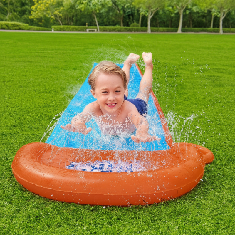 SlideMaster – Cooling & Water Fun – Outdoor Play Mat