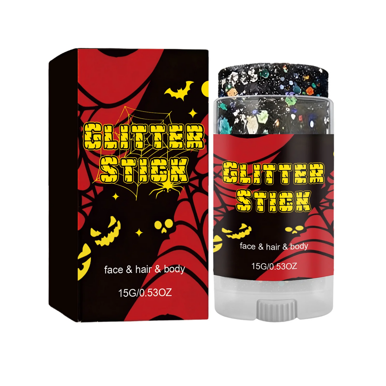 GlitterPop – Sparkling & Festive – Halloween Glitter Stick for Face, Hair, and Body