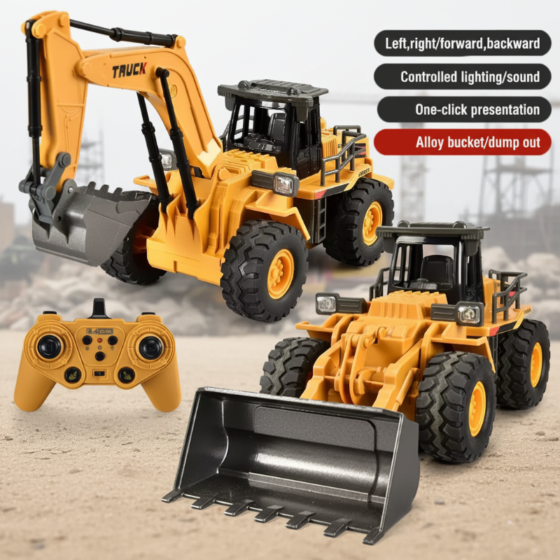 Power Machines – Realistic & Educational – RC Construction Vehicle