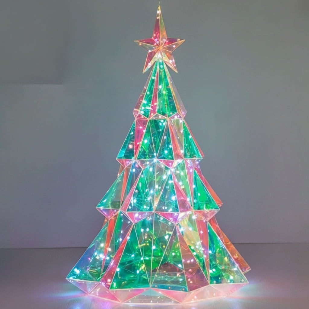 CrystalGlow – Festive & Charming – Decorative LED Christmas Tree