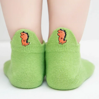 Thumbnail for PlayfulToes – Colorful & Soft – Low-Cut Kids' Socks (Set of 5)