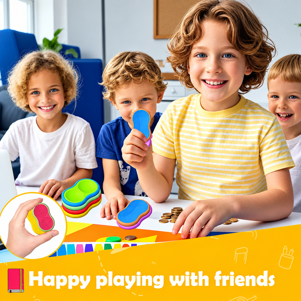 SensorySlide – Soothing & Interactive – Magnetic Fidget Toys