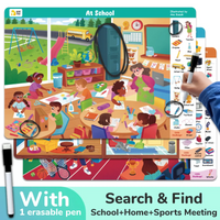 Thumbnail for Search and Find Game – Educational & Fun – Activity Book