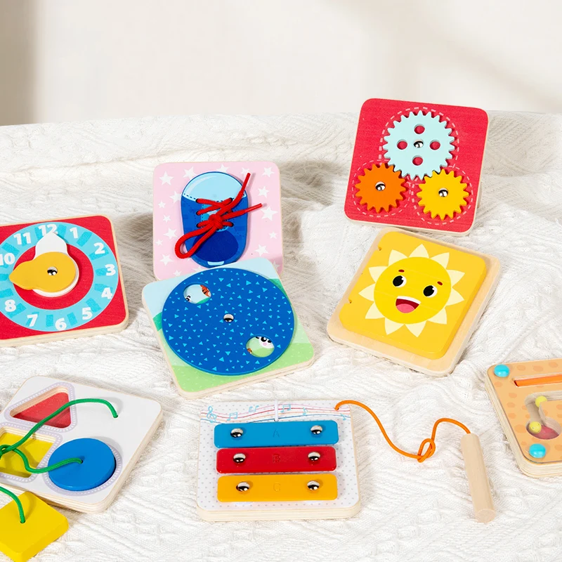 TinySkills – Creative & Educational – Montessori Magnetic Busy Board