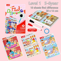 Thumbnail for Spot the Difference Game – Concentration & Learning – Card Game